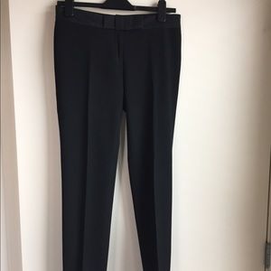Ann Taylor Black Bow Detail Pants